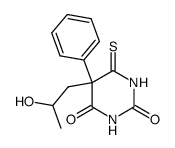 5-phenyl-5-β-hydroxypropyl-4-thiobarbituric acid Structure