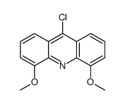 9-chloro-4,5-dimethoxyacridine结构式