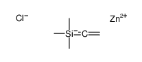 chlorozinc(1+),ethenyl(trimethyl)silane结构式