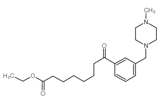 ETHYL 8-[3-(4-METHYLPIPERAZINOMETHYL)PHENYL]-8-OXOOCTANOATE picture