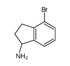 4-bromo-2,3-dihydro-1H-inden-1-amine Structure