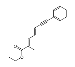 ethyl 2-methyl-7-phenylhepta-2,4-dien-6-ynoate Structure