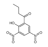 1-(2-hydroxy-3,5-dinitrophenyl)butan-1-one Structure