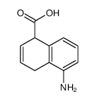 1-Naphthoicacid,5-amino-1,4-dihydro-(7CI) Structure