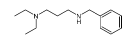 N-Benzyl-3-diethylaminopropylamine结构式