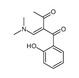 2-(dimethylaminomethylidene)-1-(2-hydroxyphenyl)butane-1,3-dione结构式