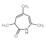 3,5,7-trimethyl-1,3-dihydroazepin-2-one结构式