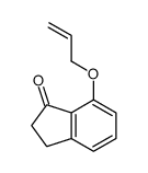 7-prop-2-enoxy-2,3-dihydroinden-1-one结构式