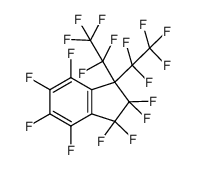 perfluoro(1,1-diethylindan) Structure