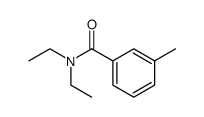 3-Methyl-N,N-diethylbenzamide Structure