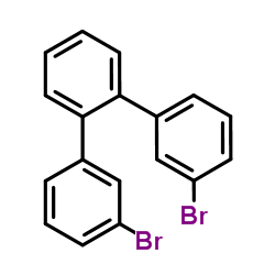 3,3''-Dibromo-1,1':2',1''-terphenyl Structure