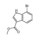 Methyl 7-bromo-1H-indole-3-carboxylate Structure