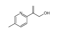 2-(5-methyl-[2]pyridyl)-allyl alcohol Structure