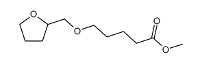 5-tetrahydrofurfuryloxy-valeric acid methyl ester Structure