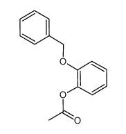 2-(benzyloxy)phenyl acetate Structure