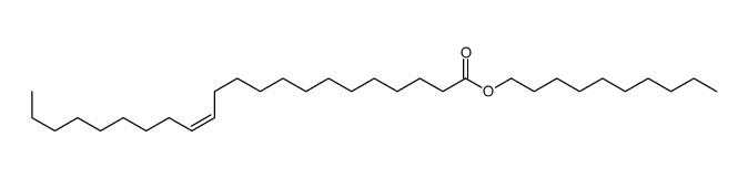 decyl (Z)-docos-13-enoate Structure