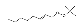 tert-butyl-oct-2t-enyl peroxide Structure