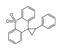 2-phenylspiro[cyclopropane-1,9'-thioxanthene] 10',10'-dioxide结构式