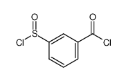 m-Chlorsulfinyl-benzoylchlorid Structure