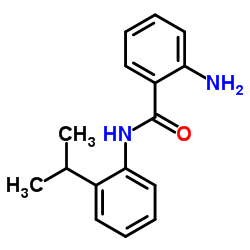 2-Amino-N-(2-isopropylphenyl)benzamide结构式