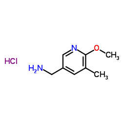 C-(6-Methoxy-5-Methyl-pyridin-3-yl)-Methylamine structure