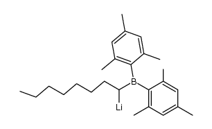 (1-(dimesitylboryl)octyl)lithium结构式