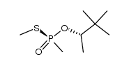 R-(+) [S-(+)-O-pinacolyl] S-methyl methylphosphonothioate Structure