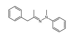 Phenylaceton-methylphenylhydrazon结构式