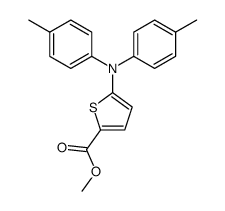 methyl 5-(di-4-tolylamino)thiophene-2-carboxylate Structure