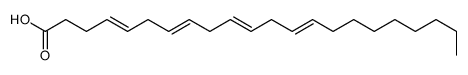 docosa-4,7,10,13-tetraenoic acid结构式