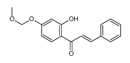 1-[2-hydroxy-4-(methoxymethoxy)phenyl]-3-phenylprop-2-en-1-one Structure