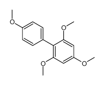 1,3,5-trimethoxy-2-(4-methoxyphenyl)benzene结构式