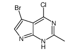5-BroMo-4-chloro-2-Methyl-7H-pyrrolo[2,3-d]pyriMidine picture