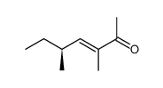 (+)-(S)-normanicone structure