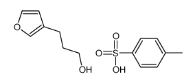 3-(furan-3-yl)propan-1-ol,4-methylbenzenesulfonic acid Structure