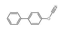 Cyanic acid,[1,1'-biphenyl]-4-yl ester结构式