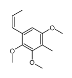 1,3,4-trimethoxy-2-methyl-5-prop-1-enylbenzene结构式