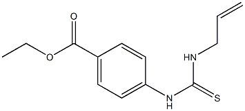 Benzoic acid, 4-[[(2-propen-1-ylaMino)thioxoMethyl]aMino]-, ethyl ester Structure