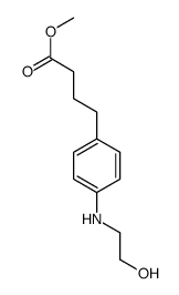 methyl 4-[4-(2-hydroxyethylamino)phenyl]butanoate结构式