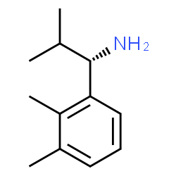 (1S)-1-(2,3-DIMETHYLPHENYL)-2-METHYLPROPYLAMINE结构式