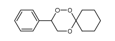 3-phenyl-1,2,5-trioxaspiro[5.5]undecane Structure