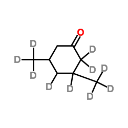 3,5-Dimethyl-d6-cyclohexanone-3,4,4,5-d4结构式