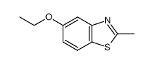 Benzothiazole, 5-ethoxy-2-methyl- (9CI)结构式