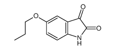 5-propoxyindoline-2,3-dione结构式