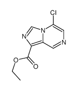 ethyl 5-chloroimidazo[1,5-a]pyrazine-1-carboxylate结构式
