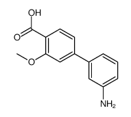 4-(3-aminophenyl)-2-methoxybenzoic acid Structure