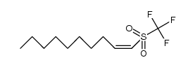 (Z)-1-decenyl triflate结构式