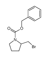 1-Z-2-(bromomethyl)pyrrolidine结构式