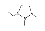 1-ethyl-2,3-dimethyl-1,3,2-diazaborolidine Structure