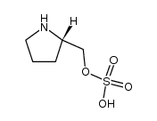 L-pyrrolidinemethanesulfonate Structure
